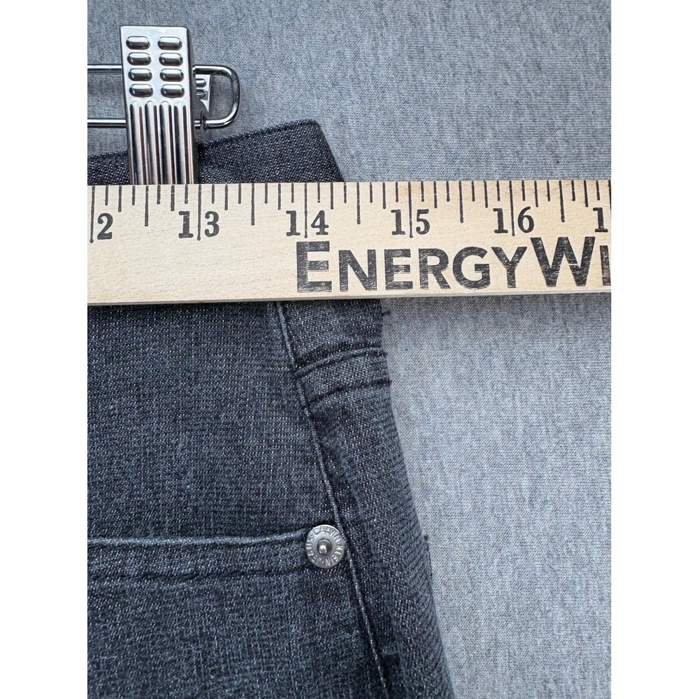 Calvin Klein Jeans Women's Size 7 Dark Gray Wash High Rise‎ Straight Leg Denim - Picture 6 of 10